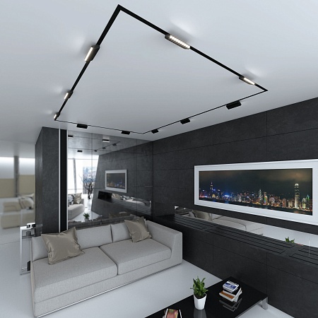 Slim Magnetic HL02 Трековый светильник 12W 4200K черный 85010/01 85010/01 Elektrostandard - фото