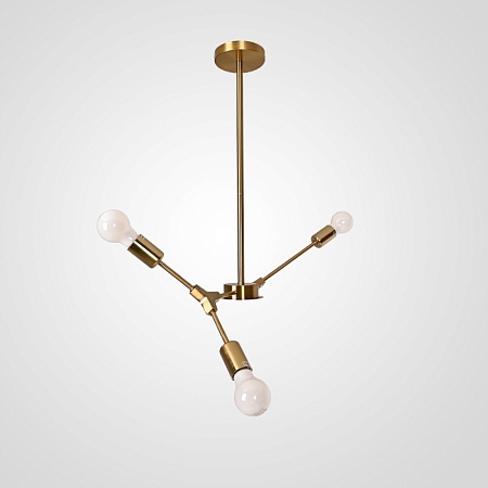 Люстра На Штанге Late D55 Gold Imperiumloft 193585-26 - фото