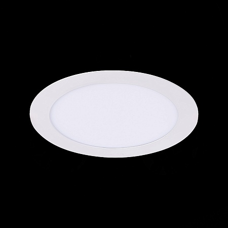 Св-к встр. Белый LED 1*12W 4000K 900Lm Ra80 110° IP20 D120xH30 220-240V ST210.548.12 - фото