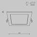 Встраиваемый светильник Technical Stockton DL021-6-L18W - фото