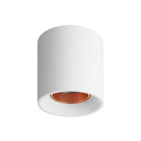 DK3090-WBR Светильник накладной, IP 20, 10 Вт, GU5.3, LED, белый/бронзовый, пластик - фото