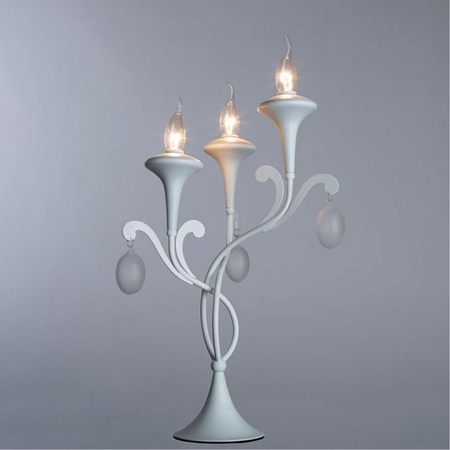 Декоративная настольная лампа ARTE LAMP A3239LT-3WH - фото