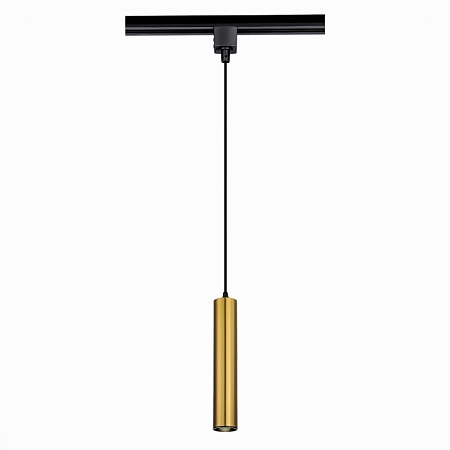 Светильник трековый Черный GU10 1*50W IP20 D54xH290 220V Без ламп ST151.306.01 - фото