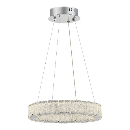 Люстра подвесная ST-Luce Хром/Хром LED 1*20W 3000K SL6008.103.01 - фото