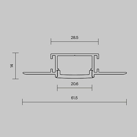 Профиль Led Strip 636005 - фото