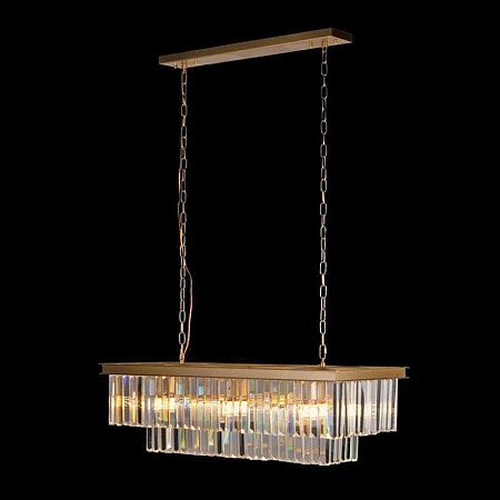 10019/800R Подвесная люстра LOFT IT Prism Clear - фото