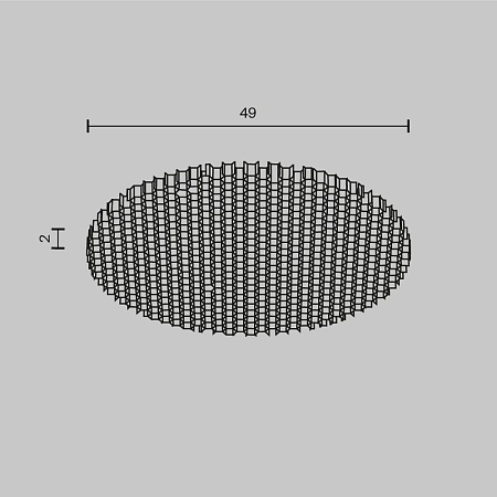 Светофильтр HoneyComb ⌀47мм для Focus Led 12Вт - фото