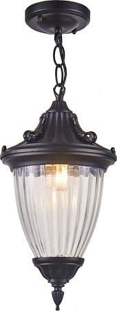 Светильник садово-парковый Feron PL585 на цепочке  60W 230V E27, черный - фото