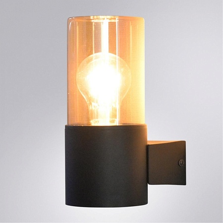Уличный настенный светильник Arte lamp SEGINUS A6515AL-1BK - фото