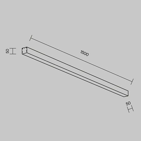 Линейный светильник Technical LL311022 - фото