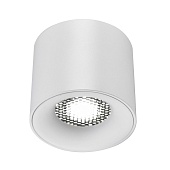 Светильник потолочный белый LED 1*10W 3000K 530Lm Ra 36° IP20 D80xH70 170-240VV ST761.533.10