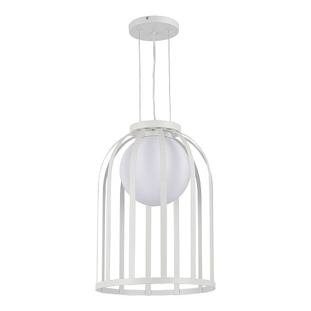 Светильник подвесной ST-Luce Белый/Белый E27 1*60W SL6129.503.01 - фото