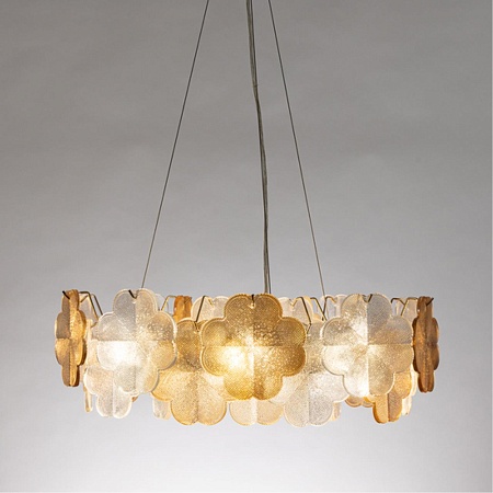 Подвесная люстра ARTE LAMP MALLIKA A4077SP-7GO - фото