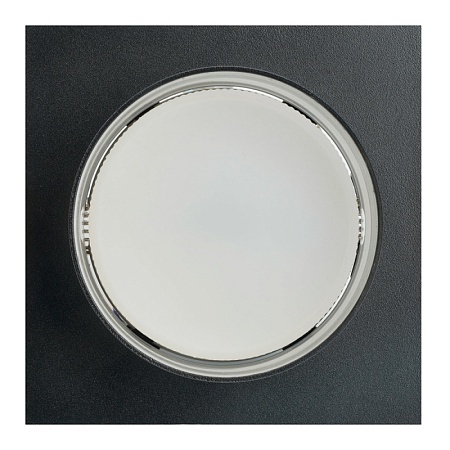 Светильник встраиваемый Feron DL501 потолочный GX53 черный квадрат - фото