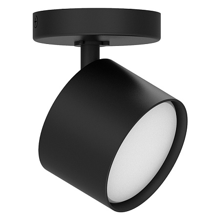 Светильник Feron ML211 настенно-потолочный под лампу GX53, черный - фото