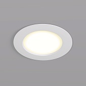 DK3046-WH Встраиваемый светильник, IP 20, 5Вт, LED, белый, пластик