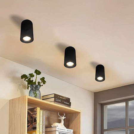 10220 Black 3000K Потолочный светильник LOFT IT Tictac - фото