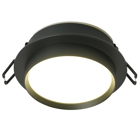 Светильник встраиваемый Feron DL507 потолочный GX53 черный круг - фото