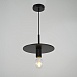 Подвесной Светильник Rh Utilitaire Disk Shade Pendant Black Imperiumloft 123642-22 - фото