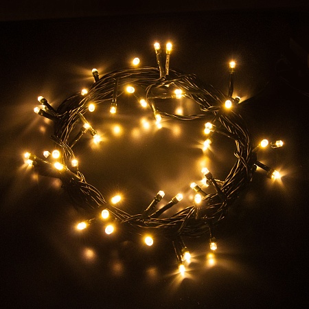 Гирлянда Eurosvet 400-001 теплый белый - фото