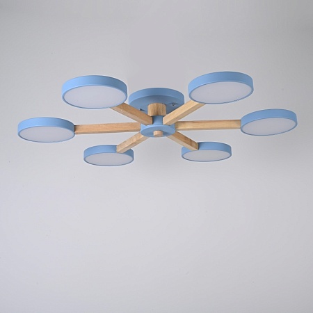 Потолочная Люстра Turna 6 Blue Imperiumloft 178338-26 - фото