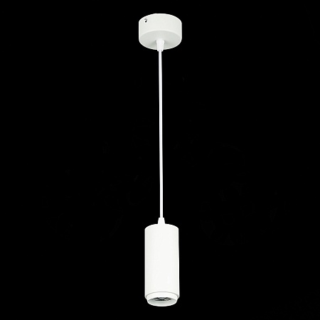 Светильник подвесной Zoom Белый LED 1*10W 3000K 1 000Lm Ra>80 15-60° IP20 D59xH130 170- ST600.533.10 - фото