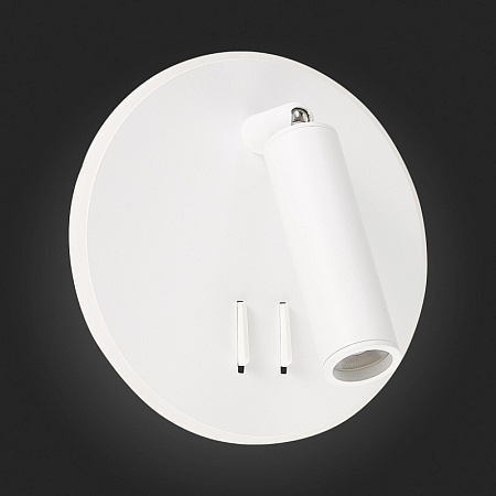 Светильник настенный Белый LED 1*8W 3000K 624Lm Ra>80 24° IP20 L-xW155xH155 170-240V SL1586.513.01 - фото