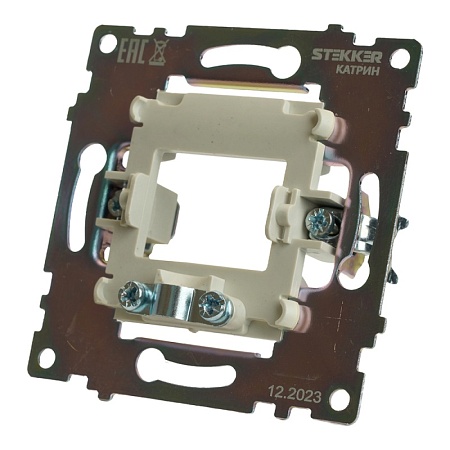 Кабельный вывод (механизм), STEKKER, серия Катрин, шампань, GLS00-7116-02 - фото