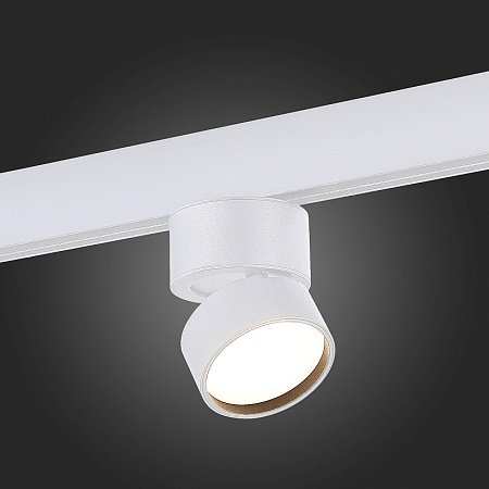 Магнитный трековый светильник Белый LED 1*9W 3000K 550Lm Ra>90 120° IP20 D85xH126 48V ST809.536.09 - фото