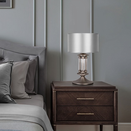 Настольный светильник Eurosvet 01045/1 сатин-никель - фото