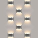Пылевлагозащи&lt;wbr&gt;щенный светодиодный светильник Twinky Trio серый IP54 1551 Techno LED серый - фото