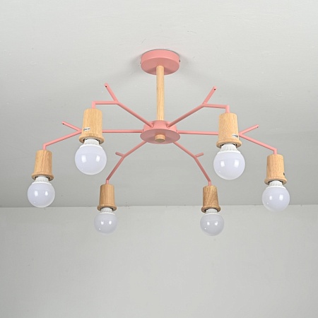 Потолочная Люстра Les Color D80 Pink Imperiumloft 220512-23 - фото