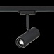 Св-к трек. Zoom Черный LED 1*12W 4000K 1 200Lm Ra>80 15-60° IP20 L137xW59xH179 170-240V ST600.446.12 - фото