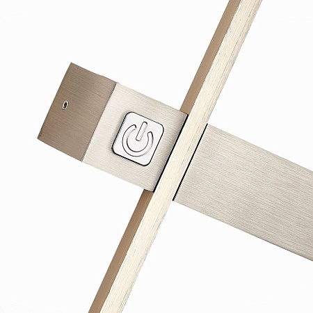 Светильник настенный ST-Luce Никель/Никель LED 1*6W 4000K SL1589.011.01 - фото