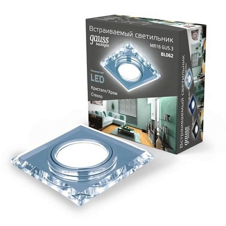 Точечный встраиваемый светильник GAUSS BL062_GAUSS - фото