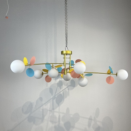 Потолочная Люстра Matisse B D120 Gold Multicolor Imperiumloft 194952-23 - фото