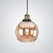 Подвесной Светильник Loft Clear Glass Sphere Cloche Дымчатый Imperiumloft 73694-22