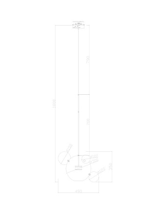 Подвесной светильник Freya Amoris FR5128PL-L10BS1 - фото