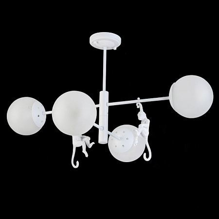 Светильник потолочный Белый/Белый E14 4*60W SLE115102-04 - фото