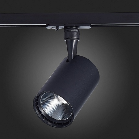 Св-к трек. Черный LED 1*30W 3000K 2 700Lm Ra≥90 36° IP20 L139xW89xH194 100-240V ST351.436.30.36 - фото
