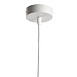 Светильник потолочный Feron HL3658 Barrel ECHO levitation  12W, 230V, GX53, белый, с антибликовой сеточкой, на подвесе 1,7 м - фото