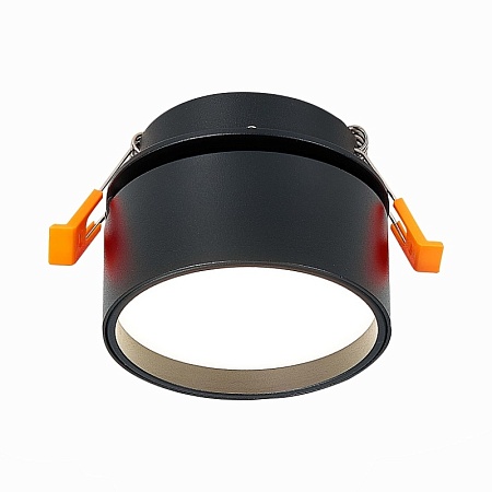 Встраиваемый поворотный светильник Черный LED 1*9W 4000K 720Lm Ra>90 120° IP20 D85xH68 ST651.448.09 - фото