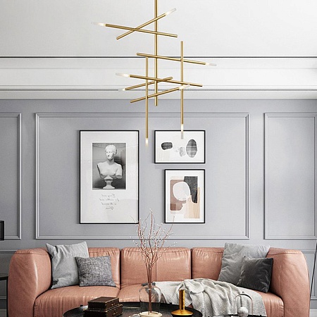 Подвесная Люстра Traverse H90 Black Imperiumloft 207812-26 - фото