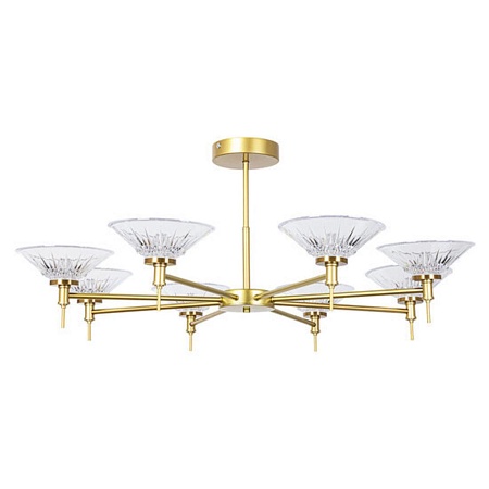 Люстра на штанге Arte Lamp ALESSIA A2076PL-8GO - фото