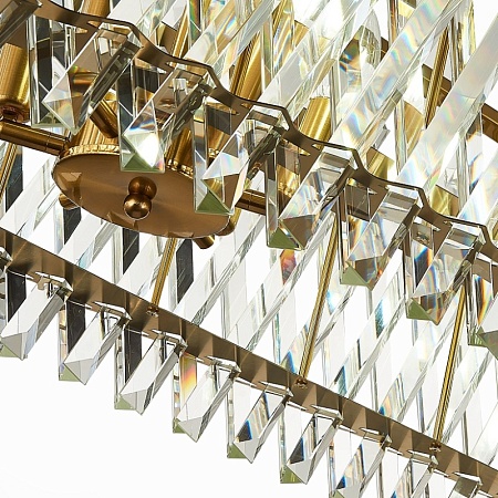 Светильник подвесной ST-Luce Латунь/Прозрачный E14 12*40W SL1170.303.12 - фото