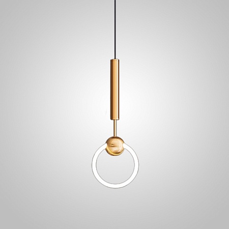 Подвесной Светильник Finnur Ring D20 Brass Imperiumloft 240165-23 - фото