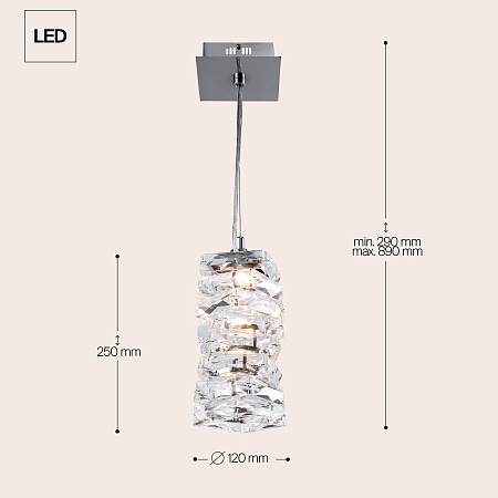 Подвесной светильник Maytoni Coil MOD124PL-L3CH3K - фото