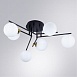 Потолочная люстра ARTE LAMP A2243PL-6BK - фото