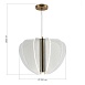 Светильник подвесной ST-Luce Золотистый/Прозрачный LED 1*45W 4000K SL6509.203.01 - фото
