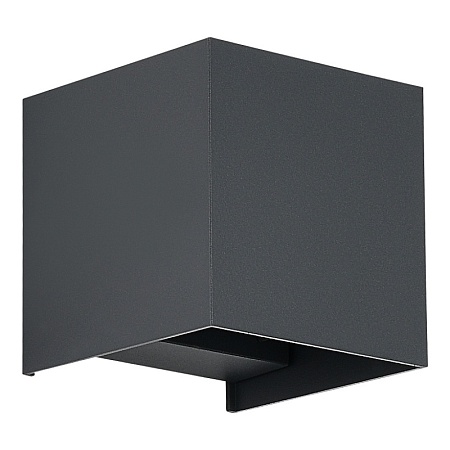 Светильник уличный настенный ST-Luce серый/серый LED 1*10W 2700K SL9513.701.01 - фото